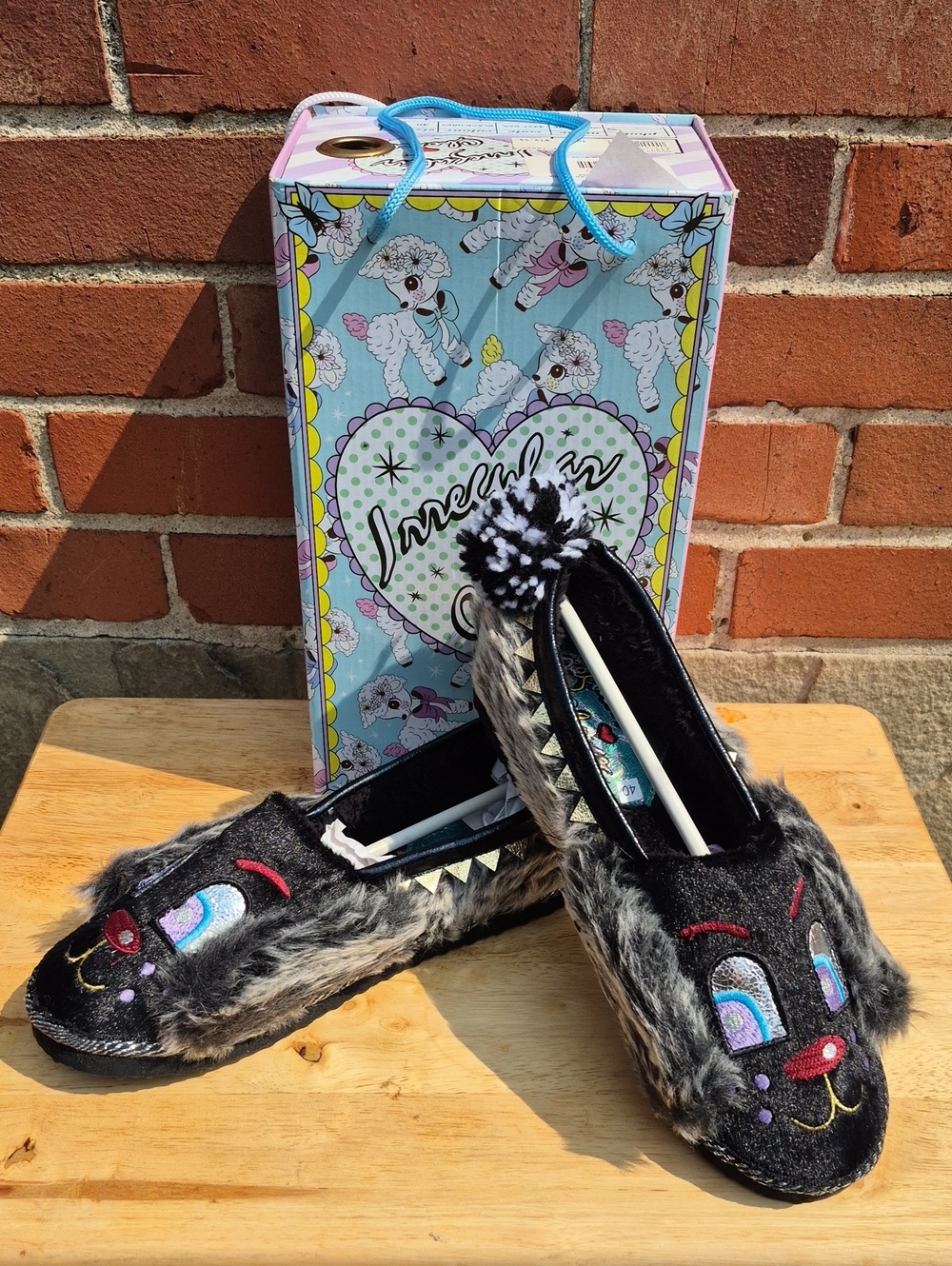 Irregular Choice Doggy Doze Size 40 Pull On Shoes - New